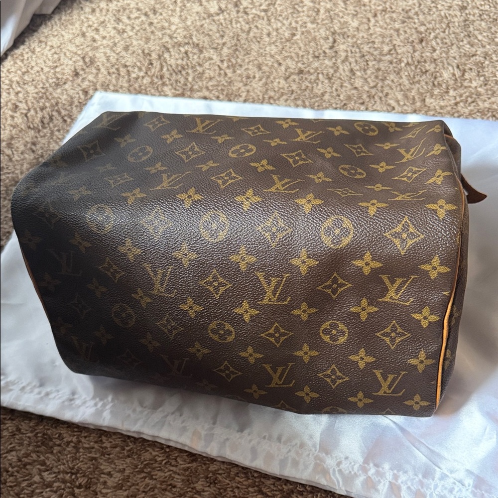 Louis Vuitton Monogram Speedy Handbag -1 - Picture 3 of 12